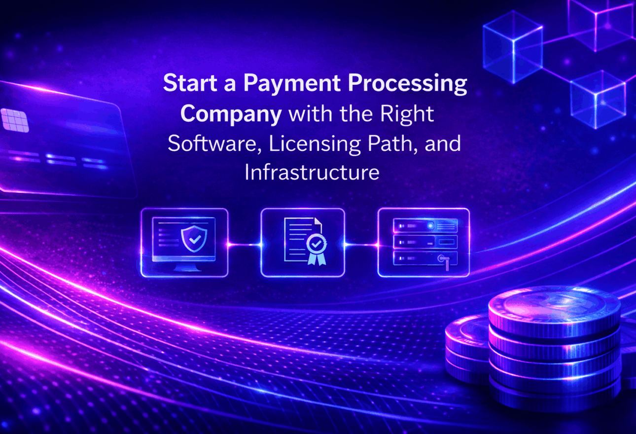 Start a Payment Processing Company: Software, Licensing, Infrastructure